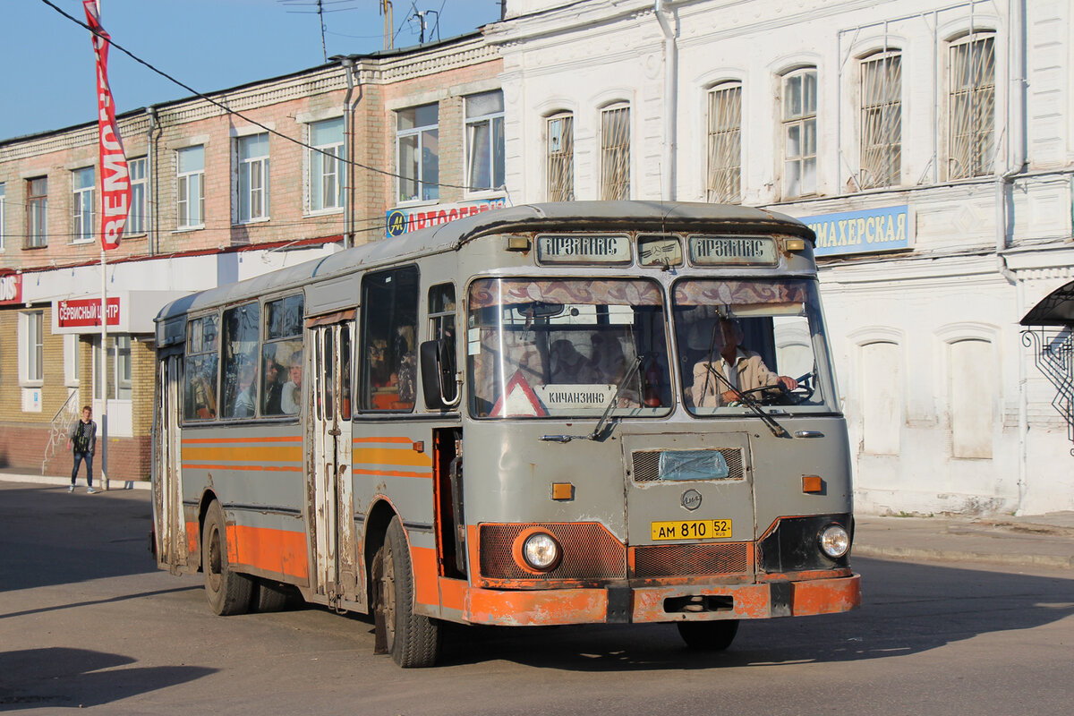 На фото маршрут Арзамас-Кичанзино. 